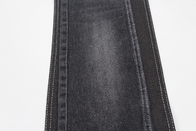 Colore nero tessuto denim ad alta elasticità 11,5 once con rotolo posteriore bianco per jeans uomo