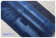 Denim blu scuro del tessuto del denim del poliestere del cotone 26% di 9.4oz 2% Lycra 72% crudo