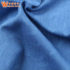 tessuto leggero sottile del denim del cotone dell'indaco stampato piuma 4.2oz per estate
