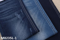 tessuto Rolls del denim della macchia dell'elastam del poliestere 2 del cotone 33 dei jeans 65 delle donne 339gsm