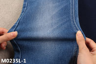 tessuto Rolls del denim della macchia dell'elastam del poliestere 2 del cotone 33 dei jeans 65 delle donne 339gsm
