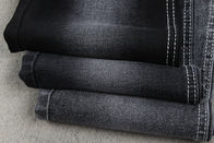 Tessuto scarno dei jeans di Legging di allungamento del cotone di 75% del denim eccellente del nero