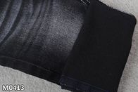Jeans di trama neri del ringrosso del filo di ordito del tessuto del denim di allungamento di TC in 2 lati
