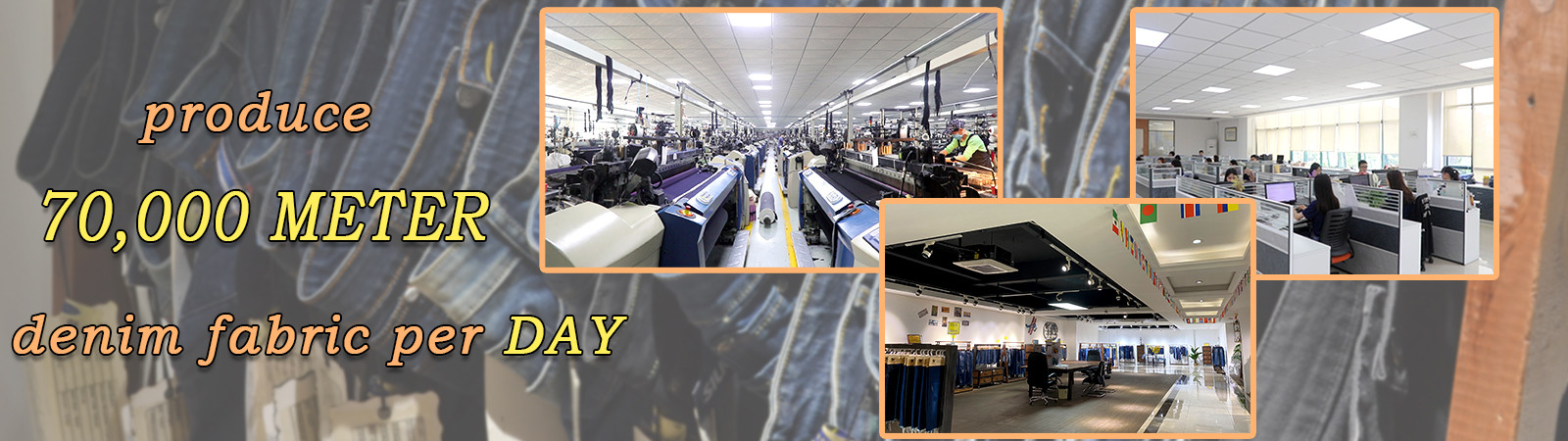 qualità Tessuto del denim di allungamento fabbrica