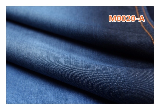 tessuto modale grigio del denim del cotone del blu dell'indaco da 5,5 once per i jeans del vestito dalla gonna della camicia