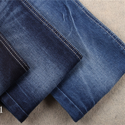 un tessuto di 10,8 jeans dell'oncia per il tessuto economico del denim del rayon di prezzi di buona alta qualità di allungamento dell'uomo