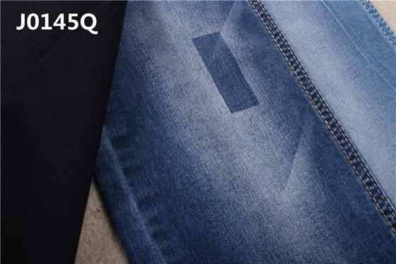 Oz 10,5 62/63&quot; tessuto eccellente del denim dell'indaco di allungamento del raso per i jeans