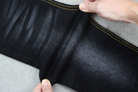 Tessuto nero puro 9OZ del denim della parte nera per la fabbricazione dei jeans