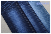 8,5 +Blue blu del tessuto del denim di allungamento del cotone di Oz + blu scuro Colourful stampato floreale