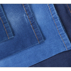 L'indaco ha stampato l'elastam organico del cotone 2% del tessuto 98% del denim per l'indumento