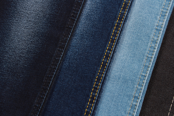 Alto tessuto 10,3 del denim dei jeans di allungamento di Oz per potere 58/59" della donna dell'uomo stile del ringrosso del filo di ordito