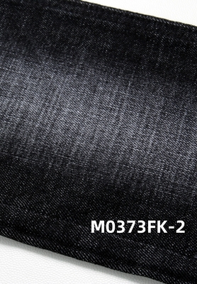Qualità garantita 10,5 oz Tessuto nero stretch denim per jeans