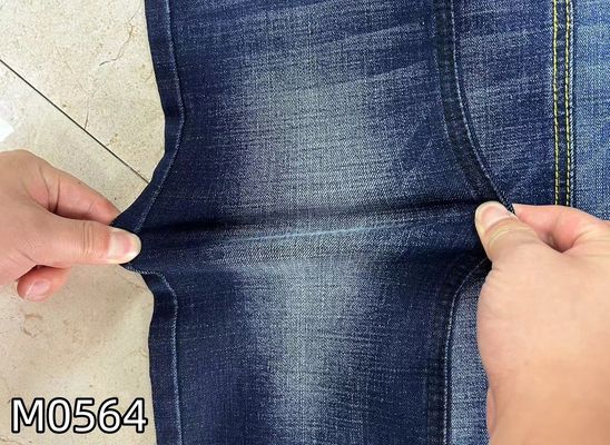 Tessuto in denim in stile cross-slub stretch