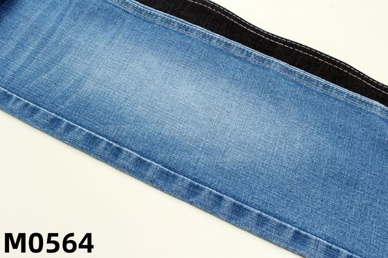 Tessuto in denim in stile cross-slub stretch