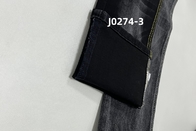 10 Oz Warp Slub High Stretch Black Backside Tessuto in denim per jeans