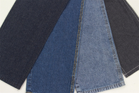 Sanforizing 2/1 Manica destra Tessuto denim per camicia 7.5 oz 100% cotone blu scuro