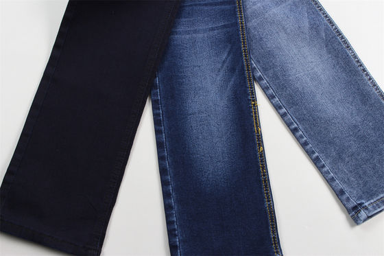 Tessuto Denim Satinato 9oz per Jeans da Donna