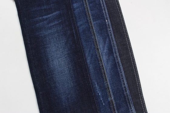 Vendita a caldo e all'ingrosso di tessuto di jeans blu scuro