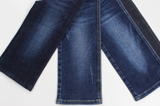 Vendita a caldo e all'ingrosso di tessuto di jeans blu scuro
