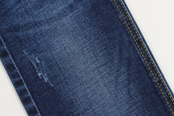 Vendita a caldo e all'ingrosso di tessuto di jeans blu scuro