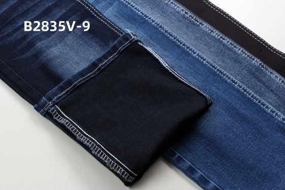 Disponibile in tessuto di denim di colore blu scuro e di peso medio, pronte per la fabbricazione di jeans