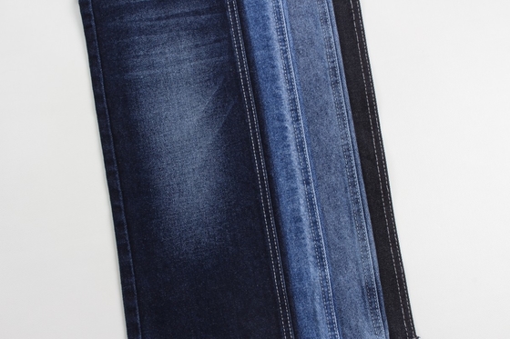Ingrosso 100% cotone Blu scuro Tissu rigido denim per jeans