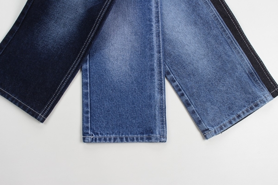 Ingrosso 100% cotone Blu scuro Tissu rigido denim per jeans