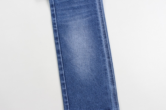 Ingrosso 100% cotone Blu scuro Tissu rigido denim per jeans