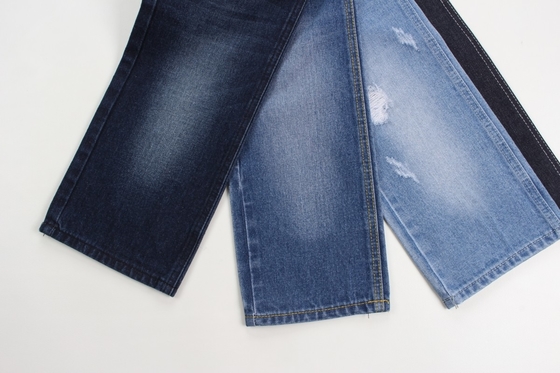 Maglieria 100% di cotone blu scuro tessuti rigidi denim per lavoratore