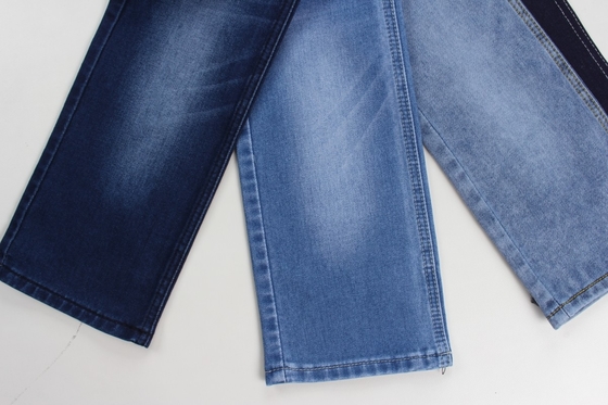 Al dettaglio tessuto denim stretch blu scuro da 10 oz per jeans