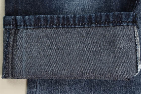 Maglieria di cotone 100% 7,3 oz tessuti rigidi in jeans blu scuro per jeans