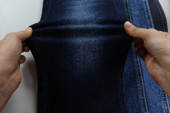 2024 vendita calda 12,5 oz blu scuro stretch tessuto denim per jeans