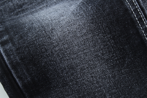 14oz prezzo competitivo tessuto nero denim per uomo jeans o giacca nero retro alta qualità per jeans di marca