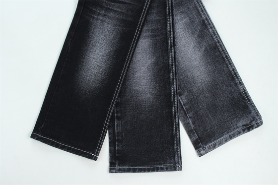 14oz prezzo competitivo tessuto nero denim per uomo jeans o giacca nero retro alta qualità per jeans di marca