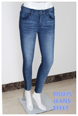 9.5 oz denim stretch alto con spessore di curvatura skinny jeans stretch alto migliore qualità