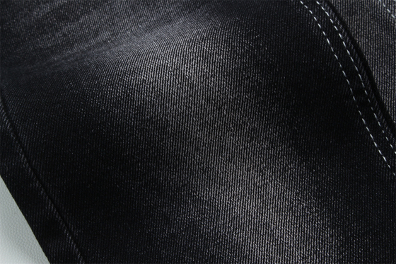 11 oz Tissu di denim a bassa estensione per l'uomo Indossare jeans nero sul retro Prezzo competitivo da Weilong Textile