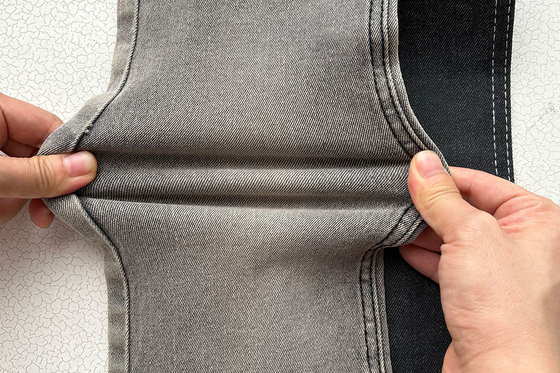 10 oz prezzo competitivo prezzo acuto colore grigio per uomo jeans stretch stoffa di denim dalla fabbrica cinese