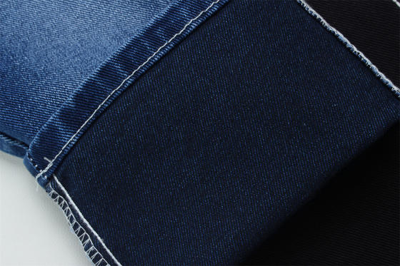 12 Oz Prezzo affilato Tessile denim a basso tratto per l'uomo Indossare jeans nero sul retro Prezzo competitivo da Weilong Textile