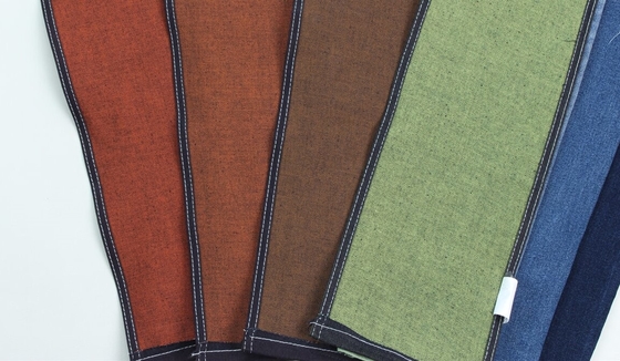 Ingrosso 10 oz Tissu di denim colorato per jeans