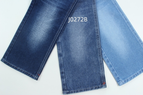 Ingrosso 11 oz 100% cotone blu scuro rigido jeans tessuto