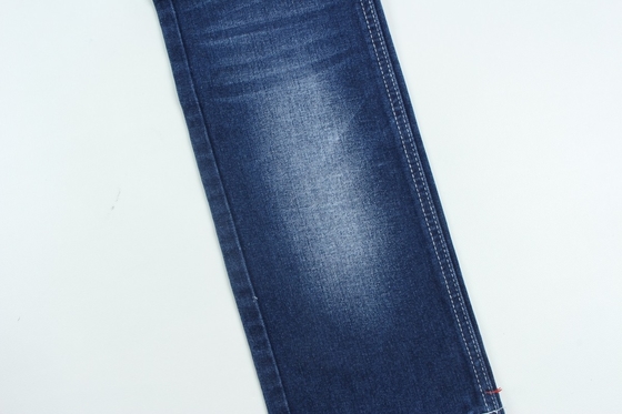 Ingrosso 11 oz 100% cotone blu scuro rigido jeans tessuto