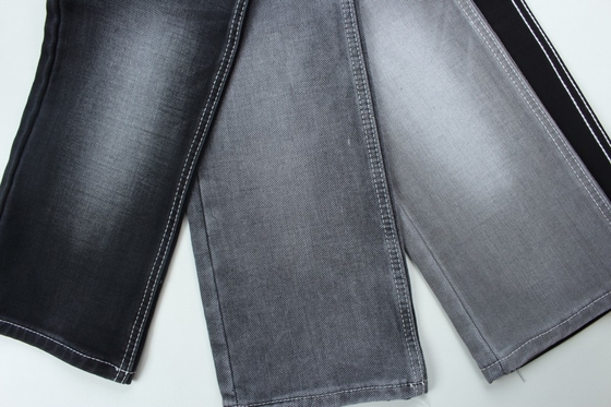 11.5 oz nero e colorato doppio strato di stoffa di jeans denim