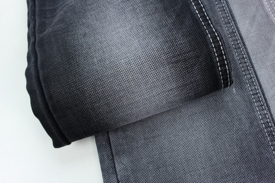 11.5 oz nero e colorato doppio strato di stoffa di jeans denim