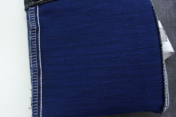 11.5 oz nero e colorato doppio strato di stoffa di jeans denim