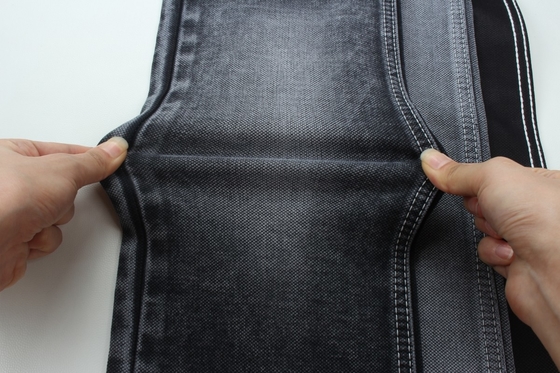 11.5 oz nero e colorato doppio strato di stoffa di jeans denim