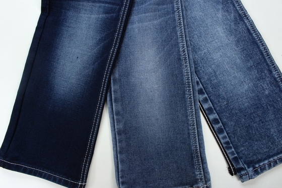 11.5 Oz Blu E Blu Sul retro doppio strato Stoffa di jeans denim