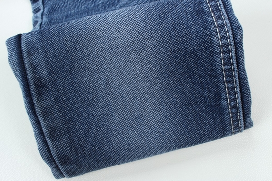 11.5 Oz Blu E Blu Sul retro doppio strato Stoffa di jeans denim