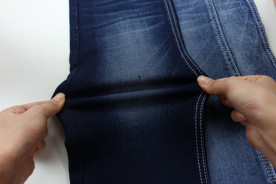 11.5 Oz Blu E Blu Sul retro doppio strato Stoffa di jeans denim