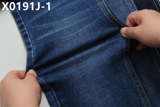 11 Oz Cross Slub Blu scuro Stoffa di denim per uomo Jeans High Stretch India Market Style Stoffa di vendita calda