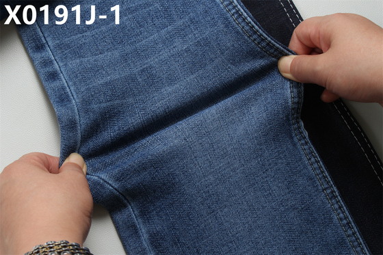 11 Oz Cross Slub Blu scuro Stoffa di denim per uomo Jeans High Stretch India Market Style Stoffa di vendita calda